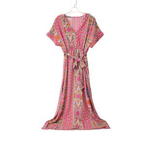 Cupshe Pink Boho Maxi Dress New with Tag